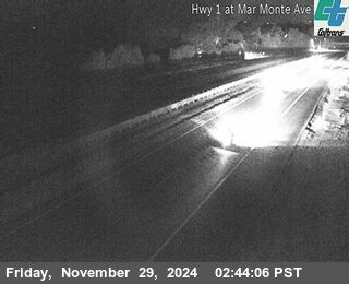 Traffic Camera Image from SR-1 at SR-1 : South of Mar Monte Ave