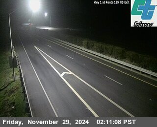 Traffic Camera Image from SR-1 at SR-1 : SR-129 Northbound Exit