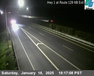 Traffic Camera Image from SR-1 at SR-1 : SR-129 Northbound Exit