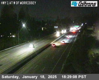 Traffic Camera Image from SR-1 at SR-1 : West of Morrissey Blvd