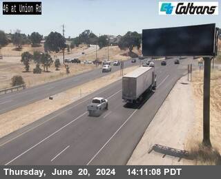 Timelapse image near SR-46 East : Union Road, Paso Robles 0 minutes ago