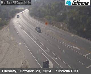 Traffic Camera Image from SR-68 at SR-68 : Canyon Del Rey Boulevard