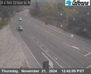 Traffic Camera Image from SR-68 at SR-68 : Canyon Del Rey Boulevard