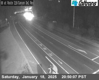 Traffic Camera Image from SR-68 at SR-68 : Canyon Del Rey Boulevard