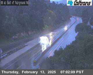 Traffic Camera Image from SR-68 at SR-68 : East of Fairground Road OC