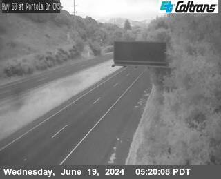 Traffic Camera Image from SR-68 at SR-68 : East of Portola Drive