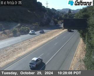 Traffic Camera Image from SR-68 at SR-68 : East of Portola Drive