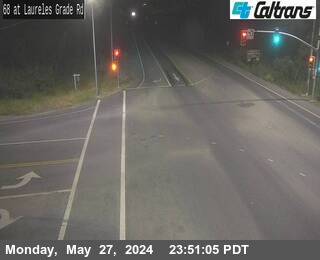 Traffic Camera Image from SR-68 at SR-68 : Laureles Grade Road