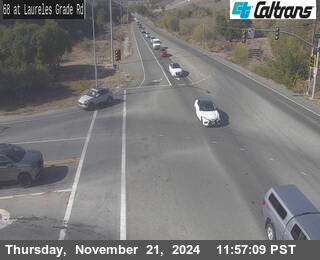 Traffic Camera Image from SR-68 at SR-68 : Laureles Grade Road