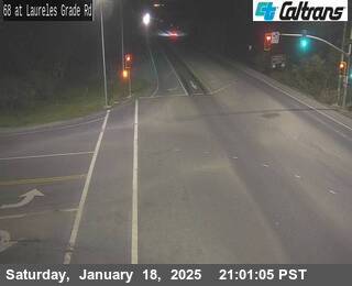 Traffic Camera Image from SR-68 at SR-68 : Laureles Grade Road