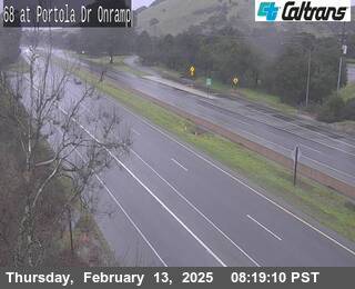 Traffic Camera Image from SR-68 at SR-68 : Portola Drive