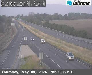 Timelapse image near SR-68 : Reservation Road / River Road, Salinas 0 minutes ago