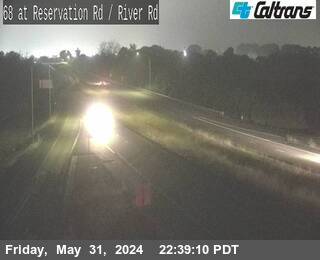Traffic Camera Image from SR-68 at SR-68 : Reservation Road / River Road