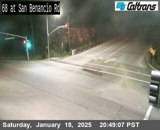 Traffic Camera Image from SR-68 at SR-68 : San Benancio Road