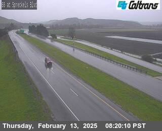 Traffic Camera Image from SR-68 at SR-68 : Spreckles Boulevard