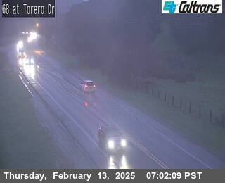 Traffic Camera Image from SR-68 at SR-68 : Torero Drive