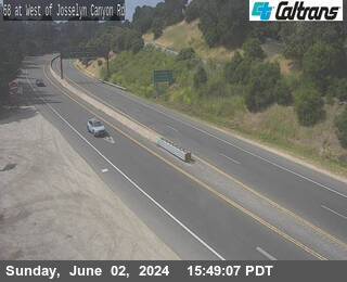 Traffic Camera Image from SR-68 at SR-68 : West of Josselyn Canyon Road