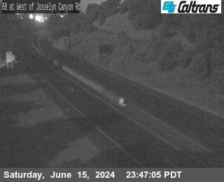 Traffic Camera Image from SR-68 at SR-68 : West of Josselyn Canyon Road
