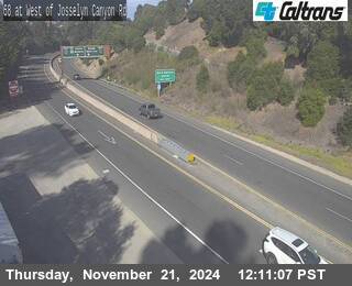 Traffic Camera Image from SR-68 at SR-68 : West of Josselyn Canyon Road