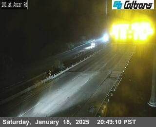 Traffic Camera Image from US-101 at US-101 : Anzar Rd