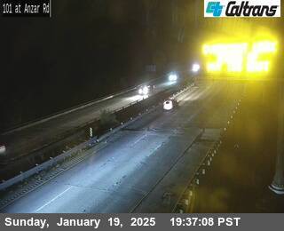 Traffic Camera Image from US-101 at US-101 : Anzar Rd