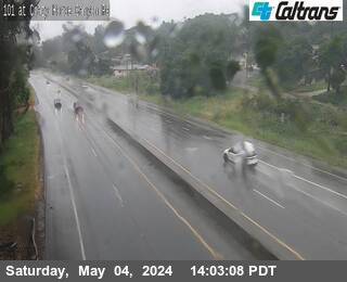 Traffic Camera Image from US-101 at US-101 : Crazy Horse Canyon Rd