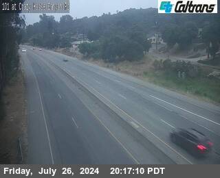 Traffic Camera Image from US-101 at US-101 : Crazy Horse Canyon Rd
