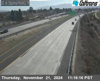 Traffic Camera Image from US-101 at US-101 : Espinosa Rd