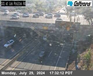 Timelapse image near US-101 : Las Positas Road, Santa Barbara 0 minutes ago