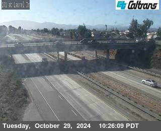 Traffic Camera Image from US-101 at US-101 : Laurel Drive