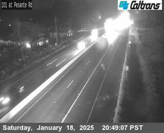 Traffic Camera Image from US-101 at US-101 : Pesante Road