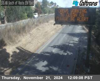 Traffic Camera Image from US-101 at US-101 : Rocks Rd