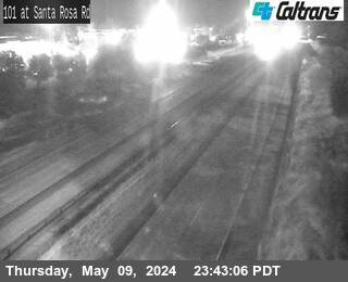 Timelapse image near US-101: Santa Rosa, Atascadero 0 minutes ago