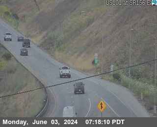 Traffic Camera Image from US-101 at US-101 : SR-156 East