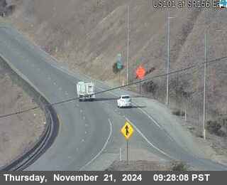 Traffic Camera Image from US-101 at US-101 : SR-156 East