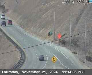 Traffic Camera Image from US-101 at US-101 : SR-156 East