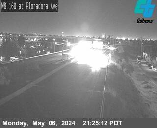 CalTrans Traffic Camera FRE-168-AT FLORADORA AVE in Fresno
