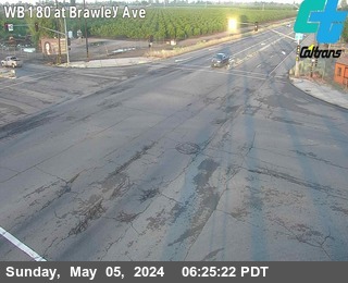 Timelapse image near FRE-180-AT BRAWLEY AVE, Fresno 0 minutes ago