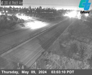 Timelapse image near FRE-180-AT PEACH AVE, Fresno 0 minutes ago