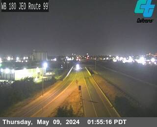 CalTrans Traffic Camera FRE-180-JEO RTE 99 in Fresno