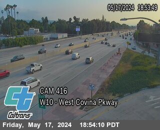Timelapse image near I-10 : (416) West Covina Parkway, West Covina 0 minutes ago
