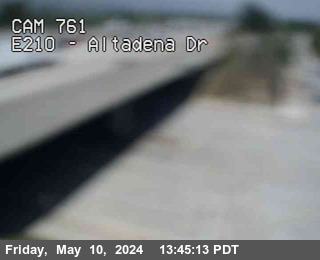 Timelapse image near I-210 : (761) Altadena-Corson, Pasadena 0 minutes ago