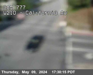 Timelapse image near I-210 : (777) California-Central, Monrovia 0 minutes ago