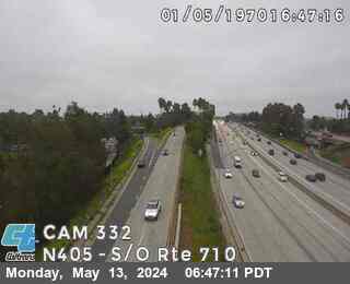 Timelapse image near I-405 : (332) West of Pacific Place, Los Angeles 0 minutes ago