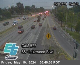 Timelapse image near I-5 : (577) Lakewood Blvd, Downey 0 minutes ago