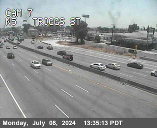Timelapse image near I-5 : (7) Triggs, Los Angeles 0 minutes ago