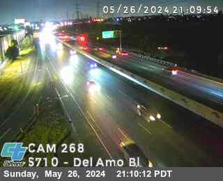 Timelapse image near I-710 : (268) Del Amo Bl, Long Beach 0 minutes ago