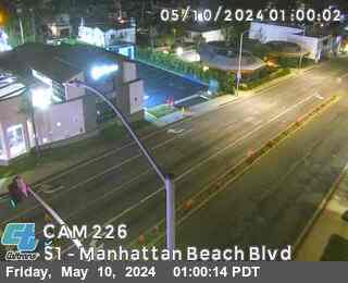 Timelapse image near SR-1 : (226) Manhattan Beach Blvd, Manhattan Beach 0 minutes ago