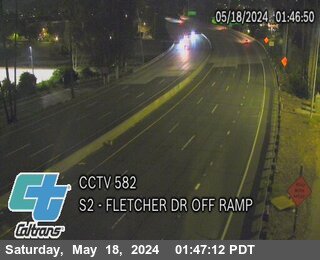 SR-2 (582) : Fletcher Drive Off Ramp
