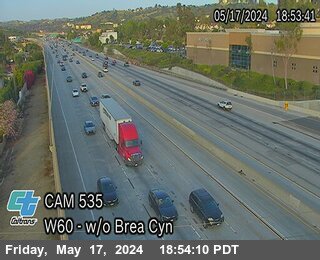 SR-60 : (535) West of Brea Canyon